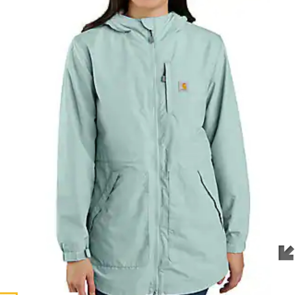 Carhartt NEW Rain Defender Lightweight Jacket Coat - Picture 2 of 11